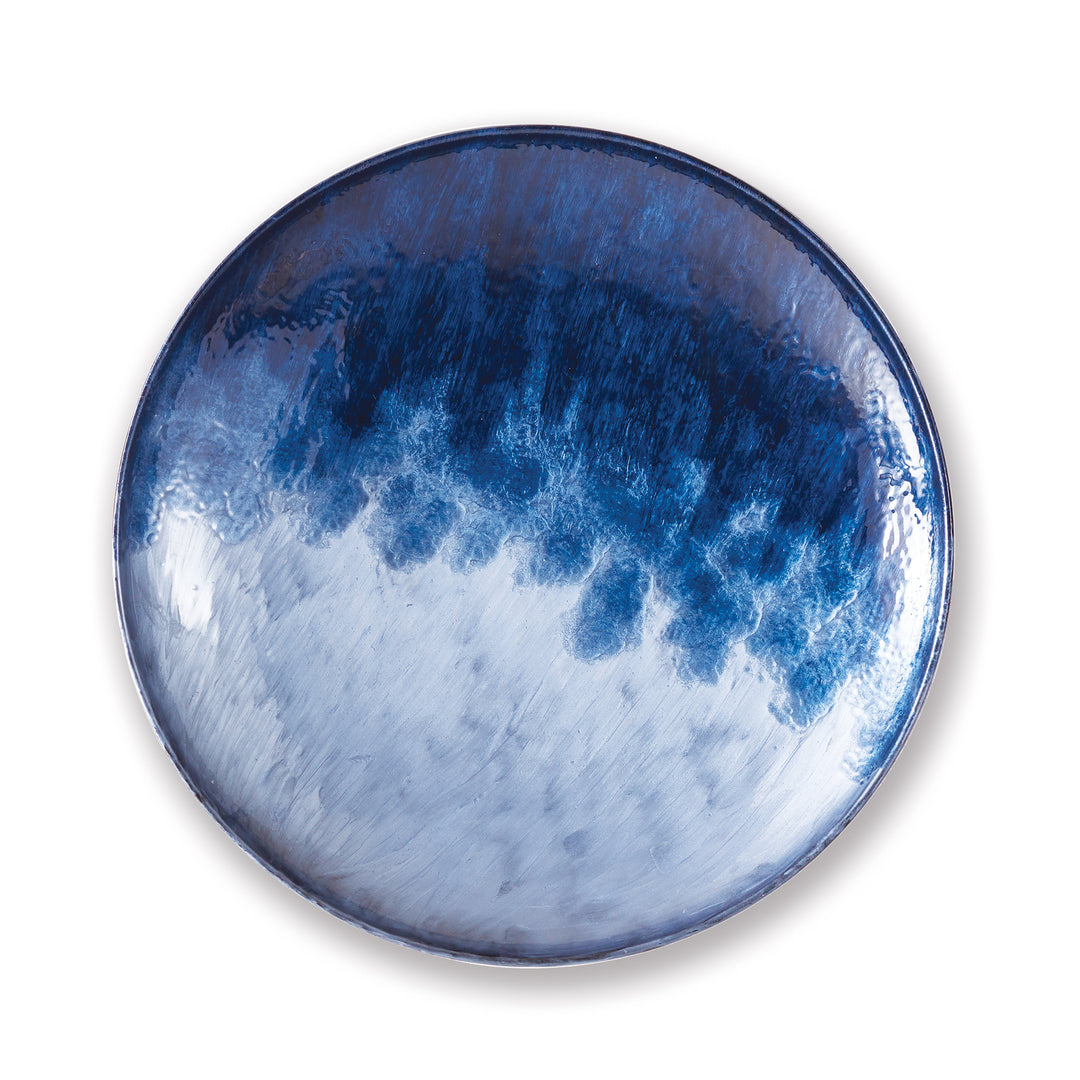 Neptune Blue Decorative Plate Small