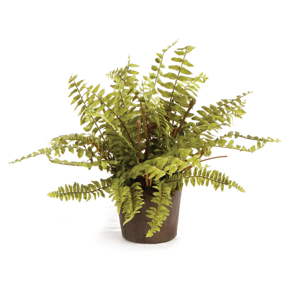 Artificial Flora Fern Drop-In 12"