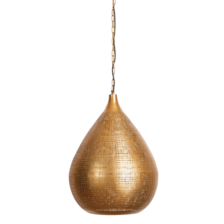 Loren Grande Brass Pendant Light