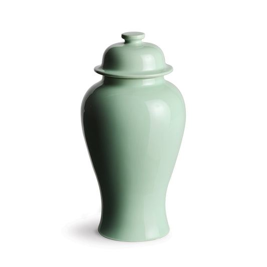 Koa Green Lidded Mini Ginger Jar Large