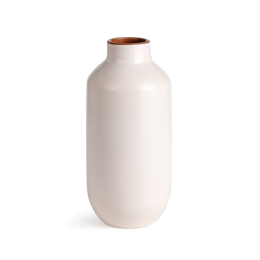 Chiara Beige Bottle Vase