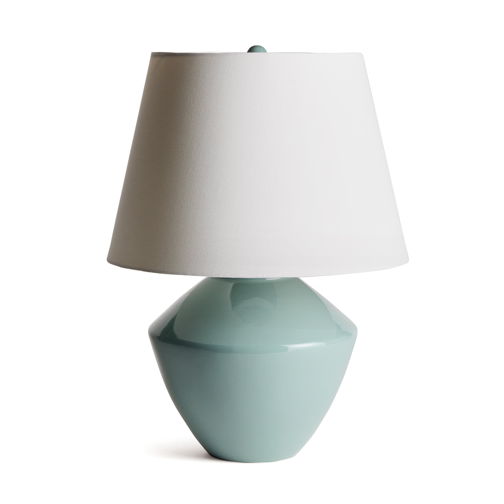 Elegant Celadon Green Ceramic Table Lamp for Home Decor