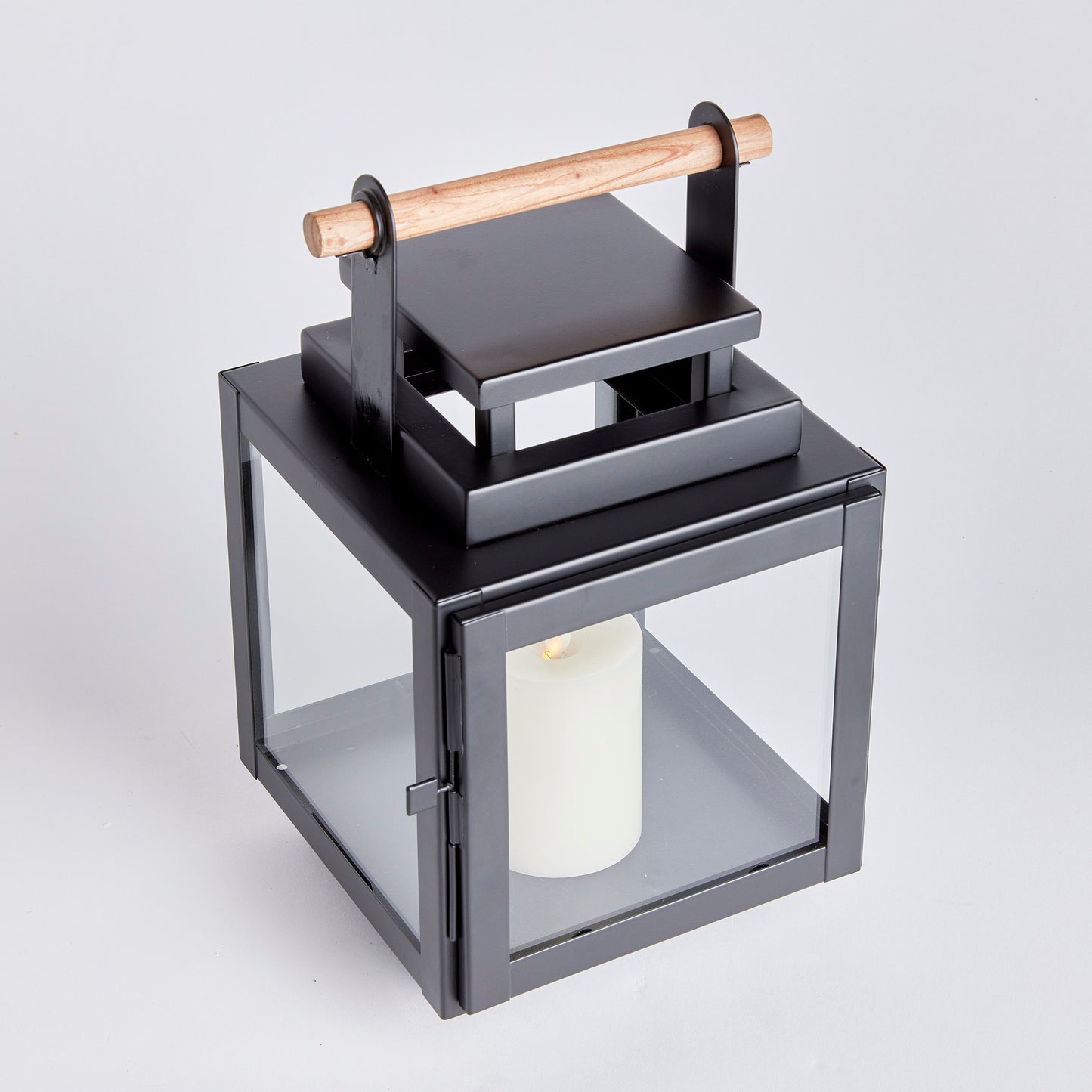 Adwin Outdoor Black Lantern Small