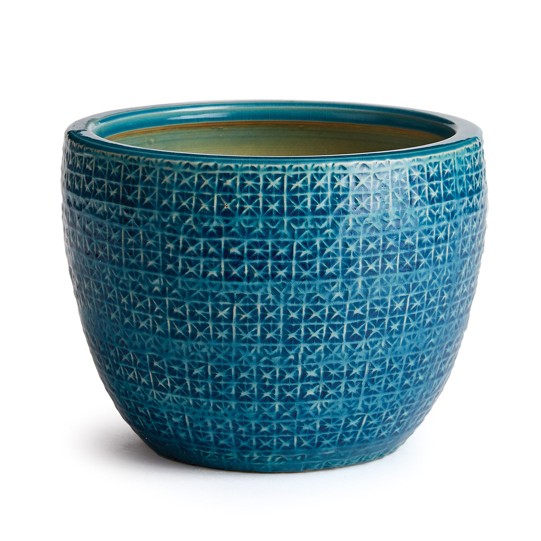 Shawna Teal Planter Pot Small