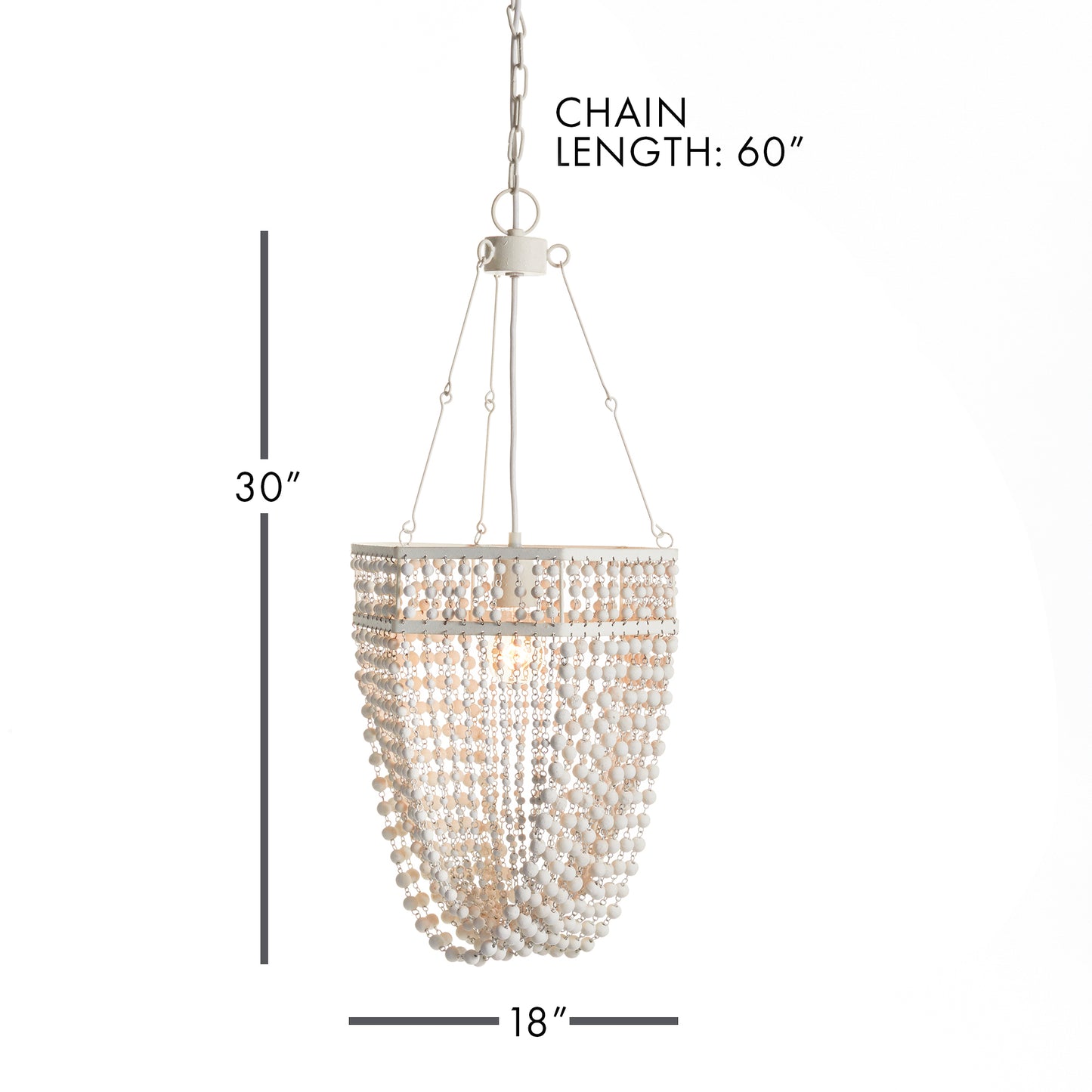 Dripping with sophistication, the Kiara Pendant is utterly on trend. Illuminate the entryway, hall or kitchen table in feminine style. Expertly crafted with a touch of femininity, the Kiara Beaded Pendant Light adds a sophisticated touch to any space. Use it to brighten up your entryway, hall, or kitchen table - and stay on-trend while doing so.