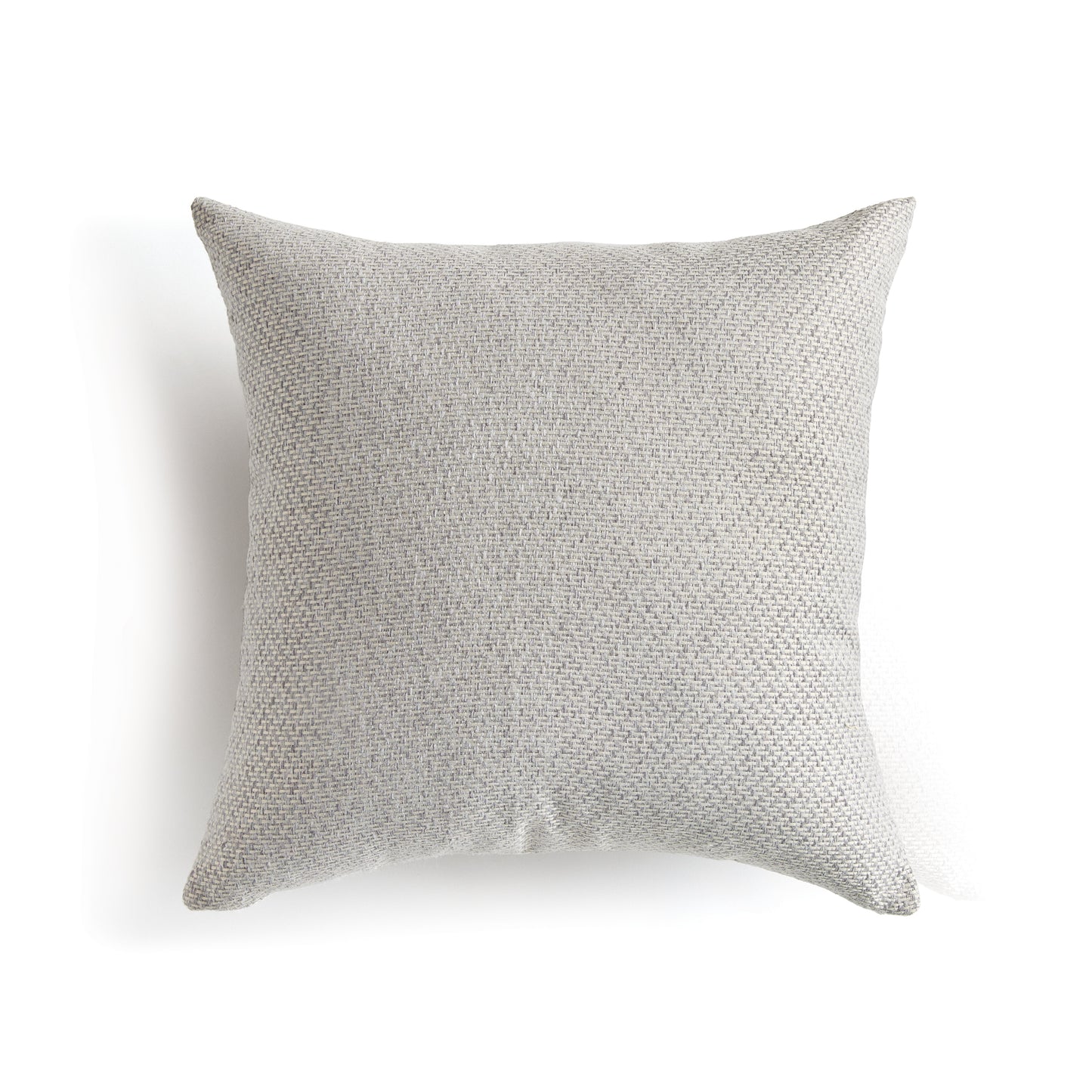 Square Indoor-Outdoor Gray Pillow 20"