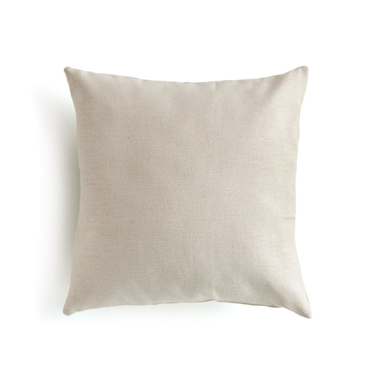 Gage Square Indoor-Outdoor Natural Pillow 20"