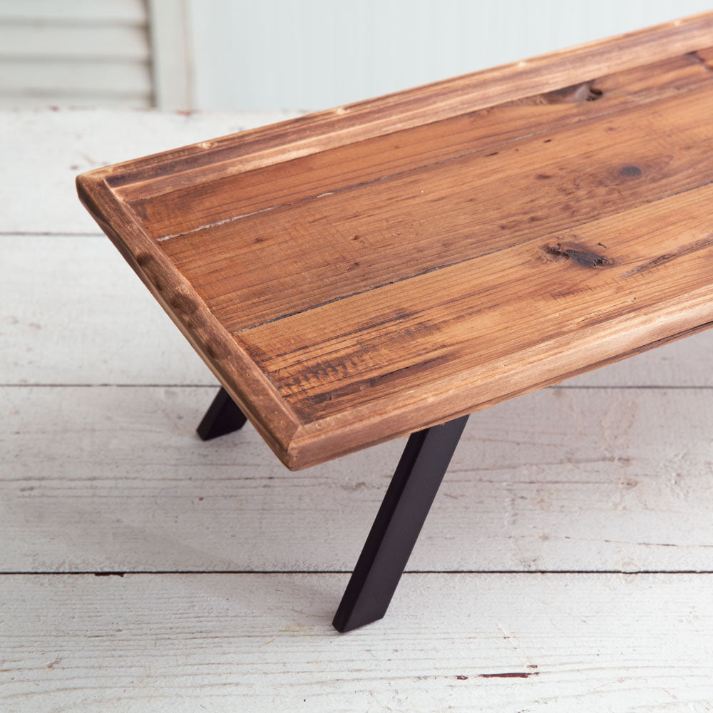 Japanese Style Raised Wood Tray