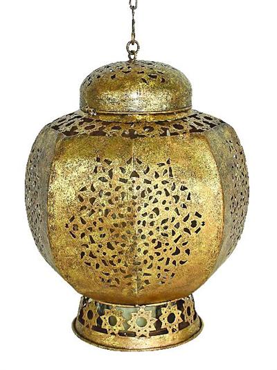 Moroccan Style Lantern, Round Shape